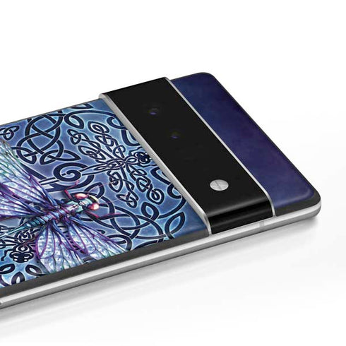 Brigid Ashwood Dragonfly Celtic Knot Google Pixel 6 Pro Skin